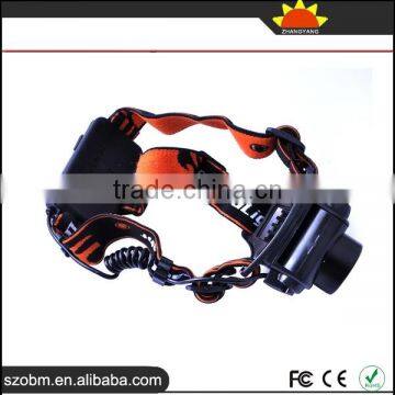 XQ50 T6 LED 1200Lumens Rechargeable LED Headlamp Waterproof 3 Modes LED Headlight photo-2