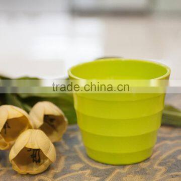 Wave Shaped Round Plastic Flower Pot photo-2