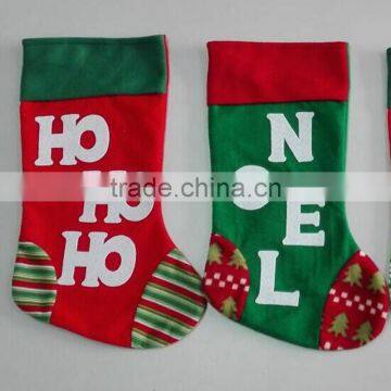 Customized Decoration Printing Logo Christmas Sock