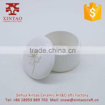 Dehua Ancient Chinese Style Hand-painted Ceramic Jewelry Boxes photo-3