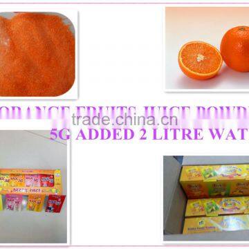 Halal Passed Concentrade Orange Flavoured Powder Drinks photo-3