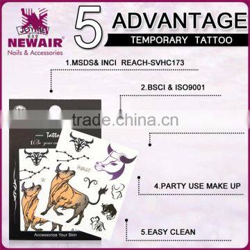 Your Logo Printed Temporary Tattoo Sticker photo-3