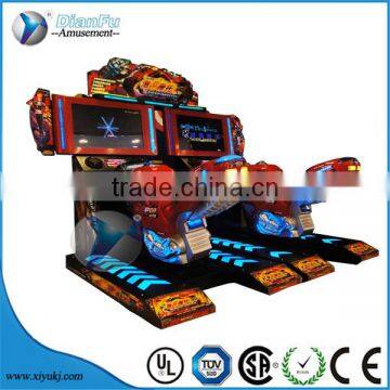 2016 new arrived POP MOTO Simulator Racing Games Machine/kids coin operated arcade motorcycle game machine