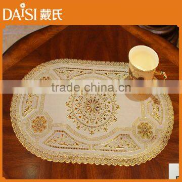 30cm*46cm High quality PVC Lace Doilies Placemat for Restaurant