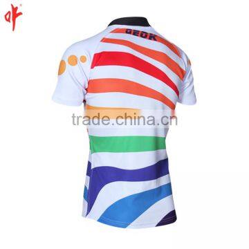 Rainbow Bridge Design Rugby Jerseys,sublimation League Jerseys Football Shirt photo-4