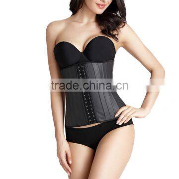 Slimming Body Shaper 25 Steel Boned Underbust Latex Corset Waist Trainer photo-4
