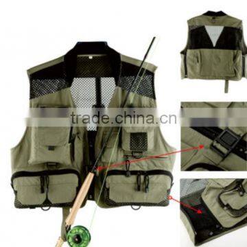 Black High Visibility Safety Vest Fishing Safety Vest photo-3