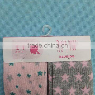 Girls Long Socks Stock 131115 photo-3