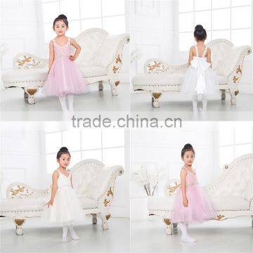 Summer boutique girl clothing dress fashion flower girl dress high quality wedding prince dress