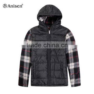 Hotsell Polyfill Plaids Men Winter Jacket Men Hoodies photo-2