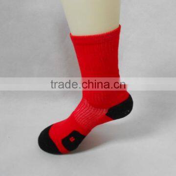 Customs knitted cotton sports elite socks