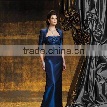 Satin Long Sleeve Blue Evening Gown Models photo-2