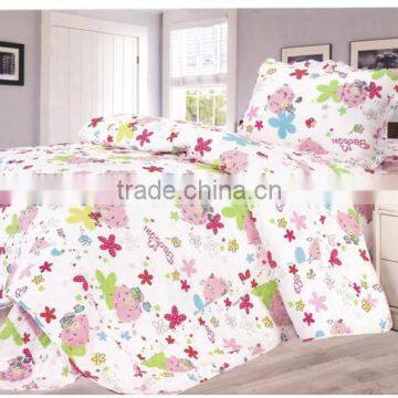 kids quilts/bedspread/coverlet in flower pattern