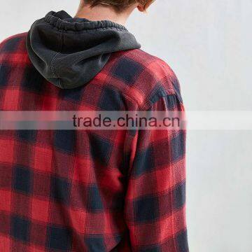 Custom Long Sleeve Check Shirts for Men Italian Style Linen Mens Shirts Designer photo-5