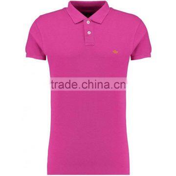 MGOO OEM Services Plain Color Mens T Shirts Buttons Up Fly Mens Tops New Design Polo photo-2