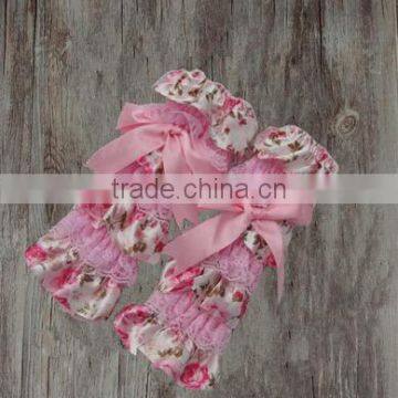 Fashion Kids Ruffle Lace Leg Warmers Baby Satin Knitted Leg Warmers photo-4