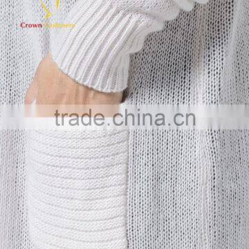 White Long Womens Cardigan in China photo-3
