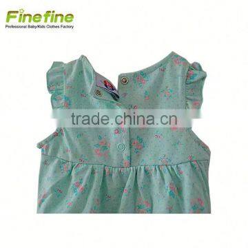 Hot Sale Beautiful Cotton Kids Baby Rompers Oem Sets photo-6