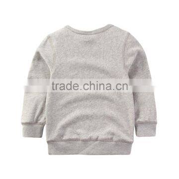 S32287W Children Cotton Long Sleeve Hoody Kids Casual Lovely Cars Printed Hoodies photo-3