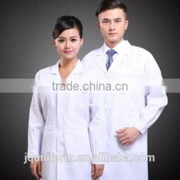 Unisex Men/Women Medical Doctor Nursing Long White Lab Coat XS-3XL photo-2