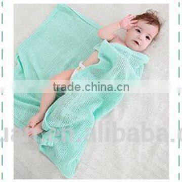 10 Colors OEM or Stocked 100% Cotton Baby Blankets photo-4