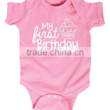 Newest Summer Pink Romper Suits For Baby Girls Cute Romper Suit Baby Softly Infant Girl Outfits RR90423-17