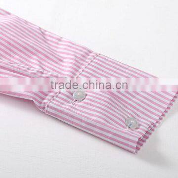 2017 Summer Hot Sale Fashion Style Stripe Women Cool Cotton Shirt Top photo-5