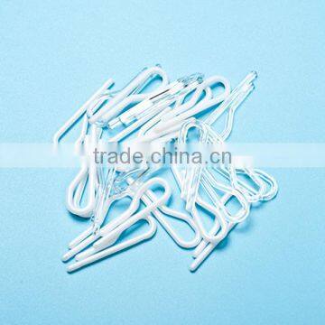 White Plastic Shirt Packing Clip