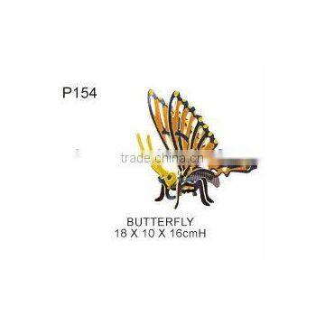 FOR KID - (P154) COLORED WOODEN PUZZLE