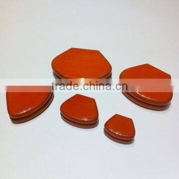 Sector Wooden Ring/Watch/bangle/Bracelet/Pendant/Necklace/Earring Jewelry Box photo-3