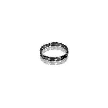 OEM gold plated Polished Shiny tungsten carbide Chain and Link Bracelet