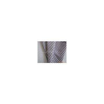 100% Cotton Yarn Dyed Plain Weave Check Fabric