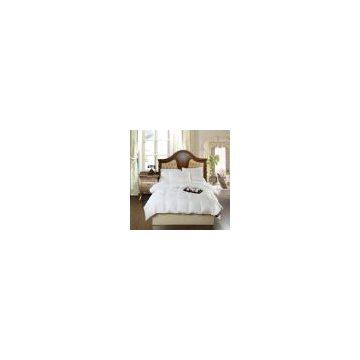 Washed White Duck Down Feather Filled Duvet, Comforter, Insert