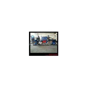 Metal Steel / Aluminum CNC Carbon Steel Cutting Machine 5m Rail Span And 15 Rail Length