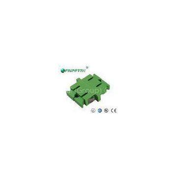 Green Simplex / Duplex SC APC Fiber Optic Adapter 60dB Return Loss