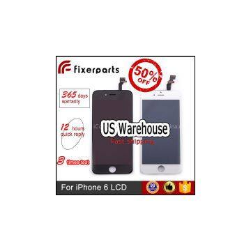 China wholesale fixerparts mobile phone replacement parts for iphone 6 lcd screen ,super quality for iPhone 6 lcd display assembly