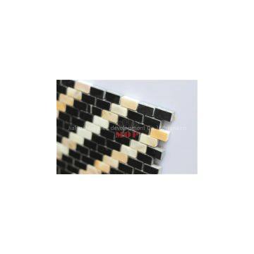 Artistic Customized Marble Add Pearl Tile Wall Slab photo-3