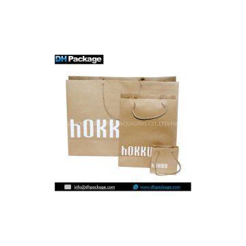 Custom Kraft Paper Brown Eco Gift Bag