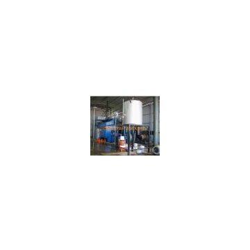 Husk fired steam boiler