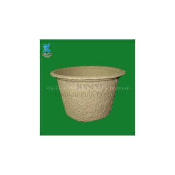 Creative pulp molding wall flower pots