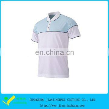 2015 Arrival Customized Color Combination Polyester Man's Golf Shirts