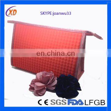 Silicone rubber cosmetic bag