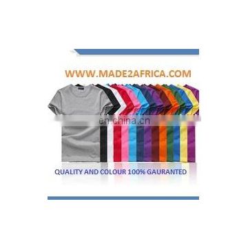 Promotional cheap plain blank 100% cotton t shirts