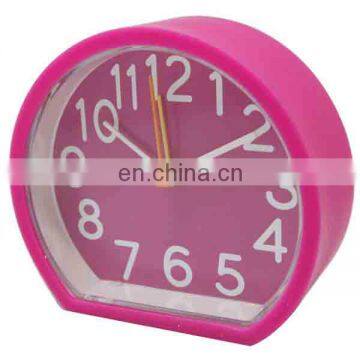 (S2707) silicone alarm clock home decor clock talking alarm clock