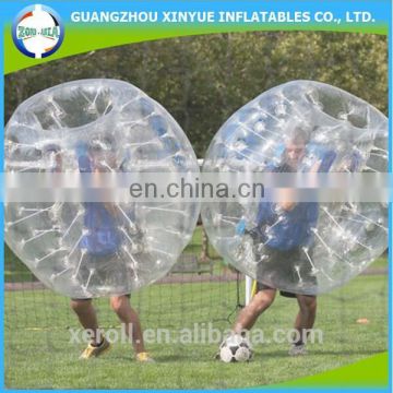 2014 popular football bumper ball inflatable bubble suit