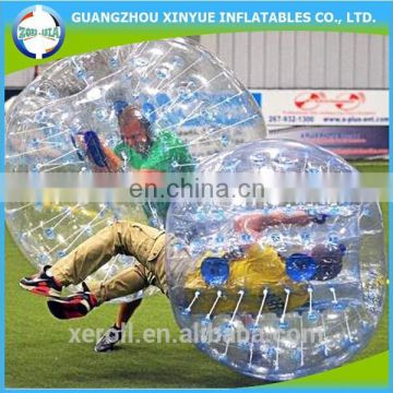 Human inflatable bumper ball for football bubble football