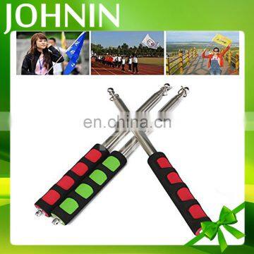 hot sale silk screen printing custom size polyester fabric tour guide flag
