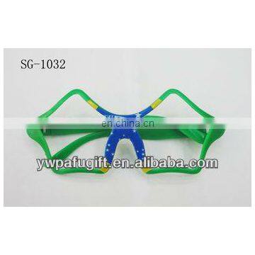 Brazil Flag Star Shades Glasses