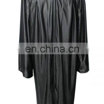 Adults Age Group Black Choir Robe Shiny