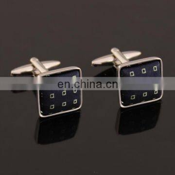 Wholesale factory made silver cufflinks